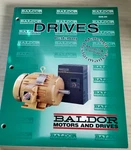 1992 Baldor Motors & Drives Catalog Very Thick C1. Fixed Price $19.99.