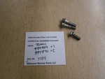 339389, 337378 Evinrude 1998 9.9HP E10FRELECM 4-STR Outboard Screws T134. Fixed Price $11.99.