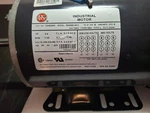 Us Motor #T34S3AH 3/4HP 1140RPM 208=230/460V 3.4/1.7A Phase Tefc Rigid Base. Fixed Price $95.00.