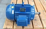 Weg T-00309ST3QIE215T-W22 Used Electric Motor T-11684303 3PH 3HP 460V 870RPM. Fixed Price $950.00.