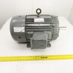 Delco 4G3154 10HP 3-PHASE Electric Motor 1760RPM 460V 13A 256U Frame Tested. Fixed Price $747.04.