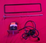 New Dayton Shaded Pole Motor 9M751, 1/40 Hp, 1550 Rpm, 115V W/ Stirrer & Spanner. Fixed Price $159.00.