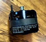 Universal Electric Co Motor: Ser 9A54707, 44-3743, Model 563-001, 115 V, 60 Cy,. Fixed Price $30.00.