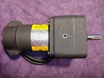 Baldor 23A011Z072G1 Gear Motor Reducer 24VDC .02HP 1725 - 9.6 Rpm 180:1. Fixed Price $260.00.