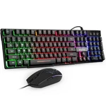 RK101 Computer Keyboard Mouse Combo Wired Rgb Backlit Usb For Pc Mac.... Fixed Price $28.40.