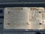 Toshiba 10HP/1800/215T Tefc. Fixed Price $300.00.