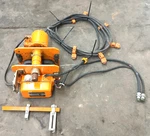 Harrington MS3 C-674 Electric Chain Hoist Tons With Phase Induction Motor. Fixed Price $1500.00.
