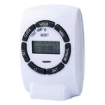 Nsi Tork 460E Plug Timer, White, Indoor, 125V, 1000W. Fixed Price $24.15.