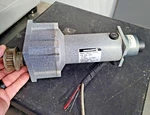 Groschopp Model #PM6015-PS1910, 238RPM, 16.5IN-LBS Torque, 24VDC. Fixed Price $58.00.