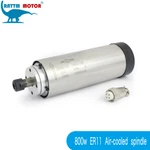 Usa 800W 0.8KW 220V Air-cooled Spindle Motor ER11 65MM 24000RPM For Cnc Router. Fixed Price $100.00.
