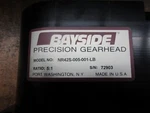Bayside Precision Gearhead NR42S 005 010 Ratio 5:1. Fixed Price $250.00.