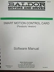 Baldor Motors And Drives Smart Motion Control Card Software Manual TM-420-B. Fixed Price $24.99.