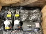 Baldor VWDM3546 Motor With Metering Pumps N-P32 & 827562. Fixed Price $800.00.