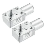 Meccanixity Pcs Dc 12V Rpm Reversible Worm Geared Motor Reducer 6MM. Fixed Price $32.83.