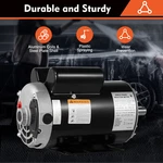 Hp Air Compressor Motor 3450 Rpm 7/8" Single Phase Electric 143T Frame. Fixed Price $222.53.