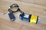 Parker SM161BE NEMA16 Brushless Servo Motor 170VDC 7500RPM With 4:1 Gearhead. Fixed Price $120.00.