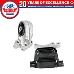 Fits 2012 Chevrolet Captiva Sport 3.0L Auto Front Motor & Rear Trans Mount. Fixed Price $102.88.