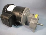 Weg Motor 5018ES3E56C-S W/boston Gear Reducer 4:1 Ratio, HMF1-4K-B6--B5/F05004. Fixed Price $299.99.