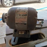 Table Saw Vtg Craftsman 1/2 Hp Dual Shaft Ball Bearin Motor 115-7556 King Seeley. Fixed Price $114.00.