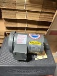 Baldor M3355 Ac Motor 1/6HP 1725 Rpm 230/460V 3PH 42 Frame 3/8" Shaft Used. Fixed Price $133.33.