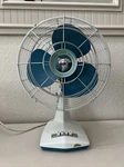 Vintage Toshiba Electric Fan Oscillating ES-5B Of Flight Metal Mcm Read Desc. Fixed Price $495.00.