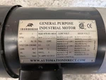 Ironhorse Industrial Motor Model MTR-001-3BD18 (automation Direct). Fixed Price $149.99.