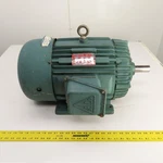 Delco 4G3104 7.5HP Ac Electric Motor 460V 3PH 1765RPM 254U Frame Tested. Fixed Price $512.84.