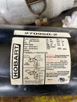 Hobart 270950-2 Motor Impeller And Pump. Fixed Price $2399.99.