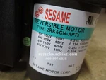 2RK6GN-APTS Sesame Induction Reversible Motor Thermo Switch & Small Box 110V. Fixed Price $145.00.