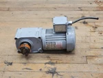 Brother Gtr BF2SM25-025TK4A Induction Motor 1/4HP 208/460VAC 4P 3PH Ratio 25:1. Fixed Price $1000.00.
