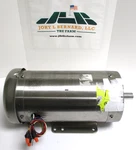 Baldor Reliance, CESSWDM3558T Washdown Duty Electric Motor, 2-HP,1755-RPM,USED. Fixed Price $888.00.