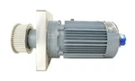 Sumitomo CNFM1-4095-11 Induction Gearmotor With Fa-coder 48-2500P4-L6-5V Working. Fixed Price $505.26.