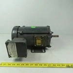 Baldor M7006A 1/2HP Electric Motor 1725RPM 208-230/460V3PH 56 Frame. Fixed Price $63.39.