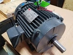 New Dayton 10 Hp Industrial Motor 2MXV3 230/460 Volt 3505 Rpm 215T Frame. Fixed Price $848.00.
