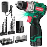 Hychika Drill Set, True Brushless Power Driver 16.8V Cordless Compact. Fixed Price $46.99.