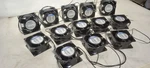 Thirteen New Ebmpapst 8830 115VAC 3-1/8" X 1.5" Instrument Fans. Fixed Price $295.00.