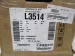 Abb Motors Baldor 35J385N568G1 L3514 1.5HP 60 Hz 1725 Rpm New. Fixed Price $669.97.