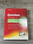 Intuit Quicken 2013 Starter Edition Orginize Your Money For Xp SP2/ABOVE Vista 7. Fixed Price $100.00.