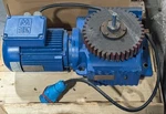 Used Sew Eurodrive Geared Motor Assembly 1680 Rpm In 208 Out 230YY/460Y 5 Hp. Fixed Price $950.00.