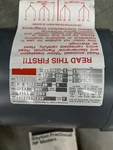 Dayton Industrial Motor - 1/3HP, 1PH, 60HZ Open Box New Condition. Fixed Price $175.00.