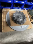 Cleaver Brooks 96" CBLE-700-500-150 Blower Motor, Impeller, And Housing. Fixed Price $7500.00.