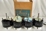 Lot Of (4) Fasco D120 3.3" Motors 1/70 Hp 1500 Rpm 115 Volts .7A Cw Rotation. Fixed Price $80.00.