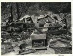 1990 Press Photo Remains Of North Blenheim, New York Home Destroyed By Explosion. Fixed Price $24.99.