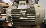 New Ge 15 Hp Electric Motor 460 Vac 254T Frame 3550 Rpm 5KS254SAA108. Fixed Price $299.99.