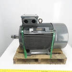 Siemens 1LA6 207-4AA90Z 30KW Electric Motor 480V 3PH 1765RPM 45.5A 60HZ Tested. Fixed Price $1121.24.