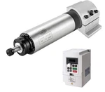 1.5KW 220V Air Cooled Cnc Spindle Motor 24000RPM ER11 W/ Inverter Vfd. Fixed Price $179.00.