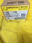 2445049004GS Franklin 1/2HP 4" Submersible Water Well Motor 115V, Single Phase. Fixed Price $485.00.