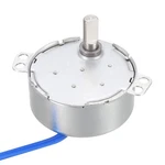Uxcell Synchronous Motor Ac 100-127V 2.5-3RPM 50-60HZ Ccw/cw 4W D Shaft. Fixed Price $21.56.