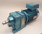 Sew Eurodrive R47DT100LS4-KS-5.64 Gear Motor DFT100LS4-KS 3PH 3HP Ratio 5.64:1. Fixed Price $1387.50.