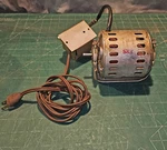 Ge Ac Motor Model 5KH14DG9, Hp 1/20, Rpm 3450/2850, Phase - Tested/working. Fixed Price $63.05.
